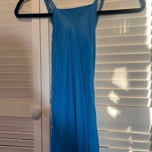 Zara blue keyring dress